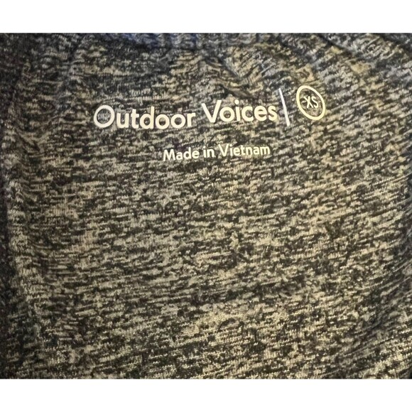 OUTDOOR VOICES Heather Gray Cloudknit Sweatpant Joggers Lightweight Soft Size XS - Picture 4 of 6